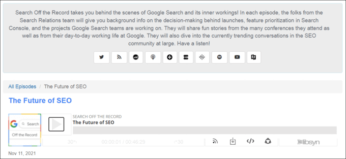 Future of SEo according to Googler's 
