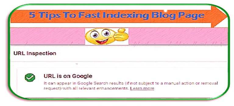 Fast Indexing Blog Posts in Google