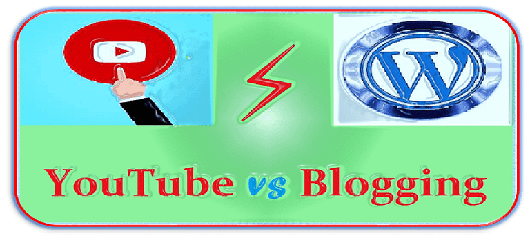 YouTube vs blogging income