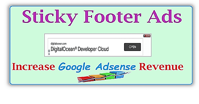Sticky footer ads for WordPress