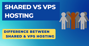 difference between shared hosting and vps