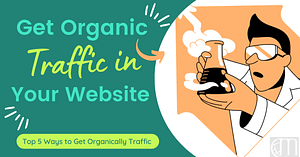 How to Increase free Organic Traffic to Website in 5 Ways