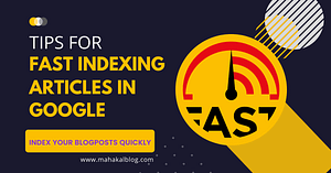 Fast Indexing Blog Posts in Google