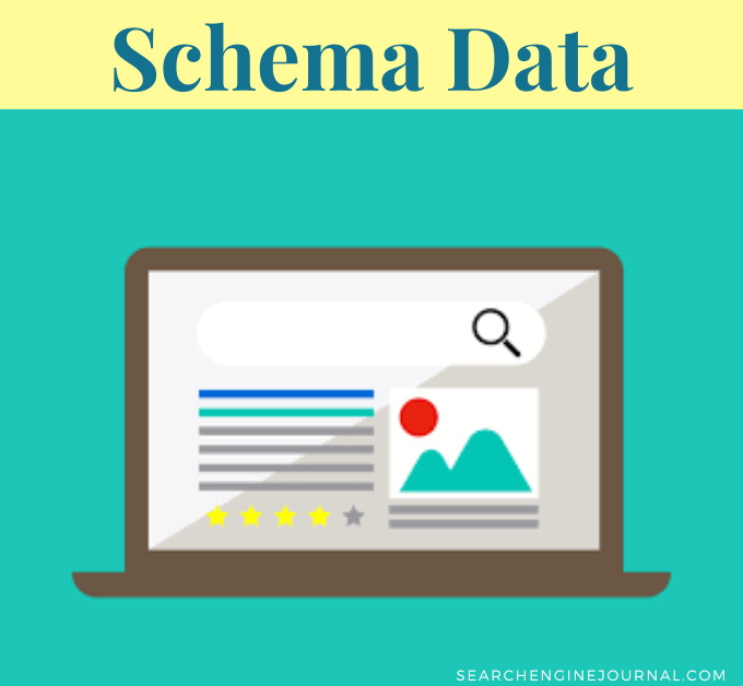Schema data or structured data image 