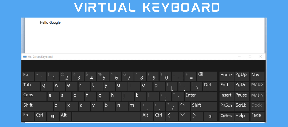 Virtual Keyboard क्या है?