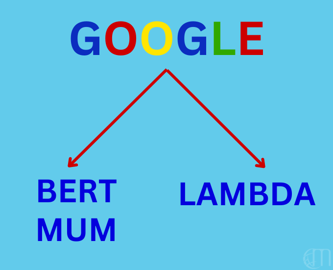 Google Transformer base  BERT, MUM and Lambda model